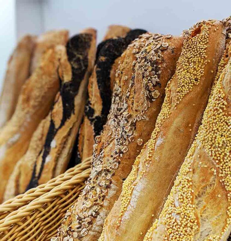 pão baguetes francesas