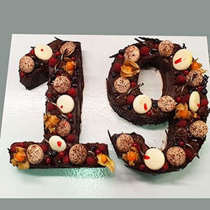 bolo de aniversário bolo de números