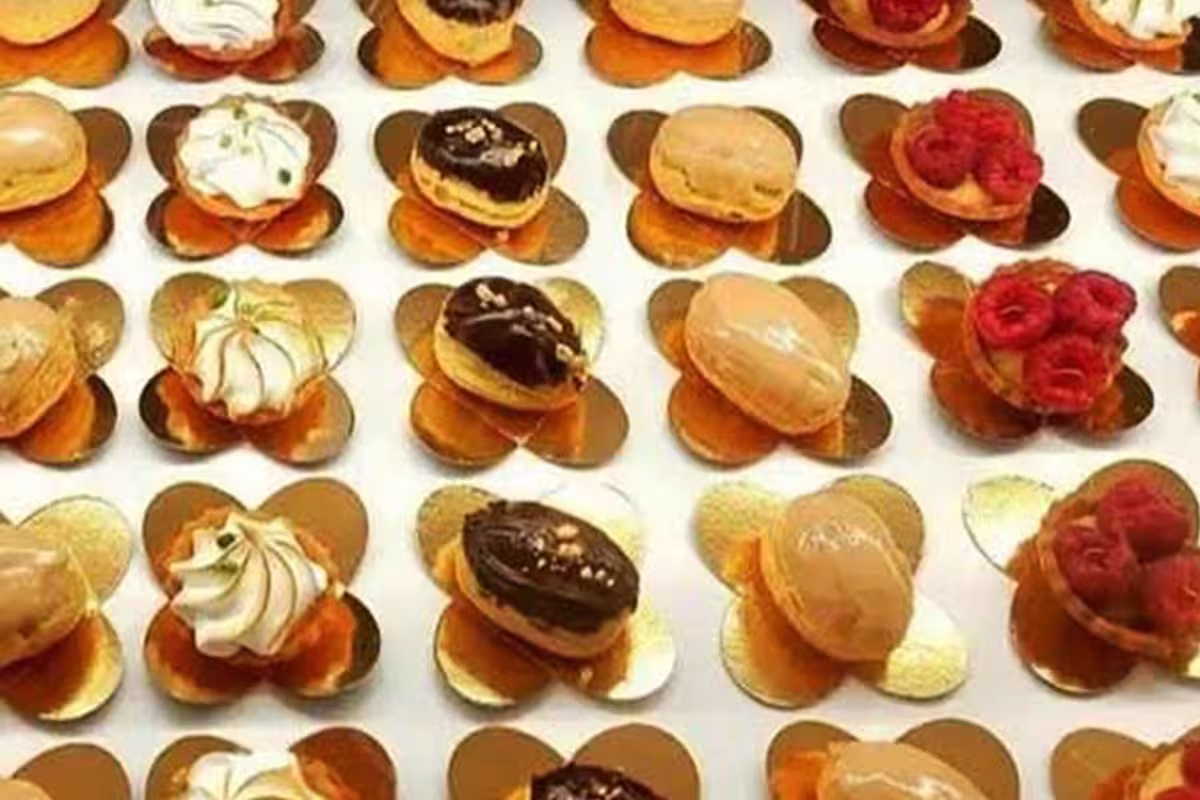 Mini pastelaria francesa premium para catering e eventos em Lisboa