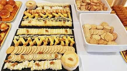 Catering finger food. Mesa de queijos